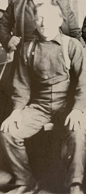 A picture containing text, person, military uniform, old

Description automatically generated